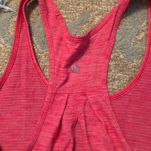 Lululemon Red “essential” Tank Workout Racerback
